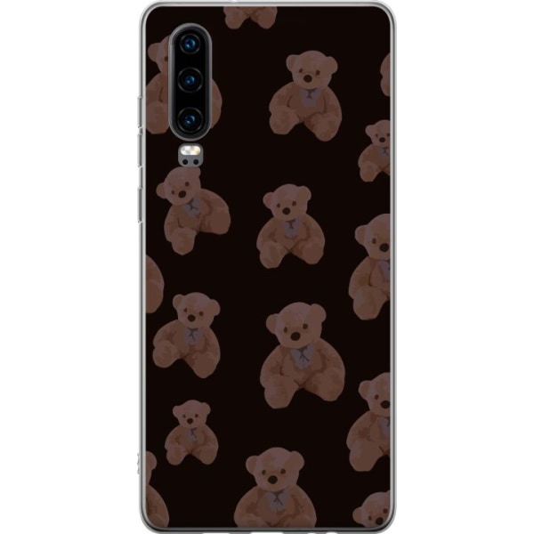 Huawei P30 Gennemsigtig cover En bjørn flere bjørne
