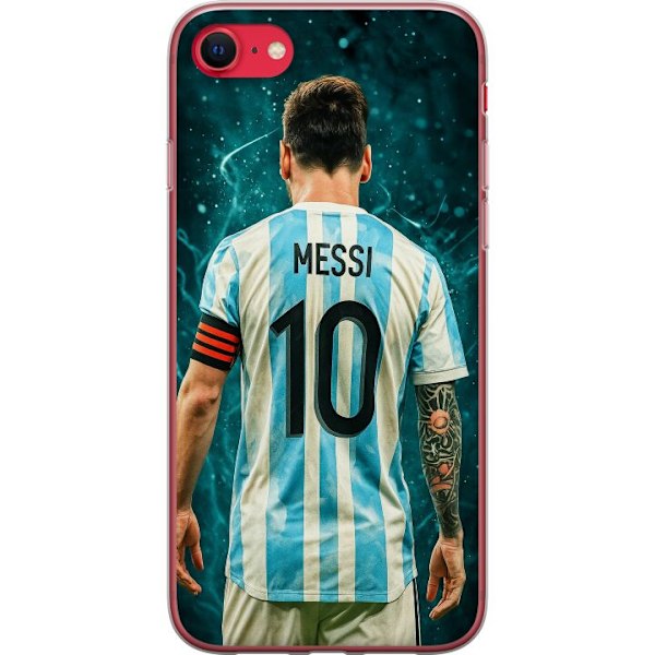 Apple iPhone SE (2020) Läpinäkyvä kuori Messi