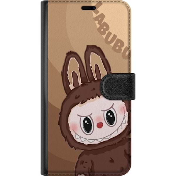 OnePlus 12R Lommeboketui Labubu Sky Kosebamse - Hvit og Blå D