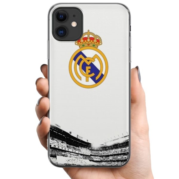 Apple iPhone 11 TPU Mobildeksel Real Madrid CF