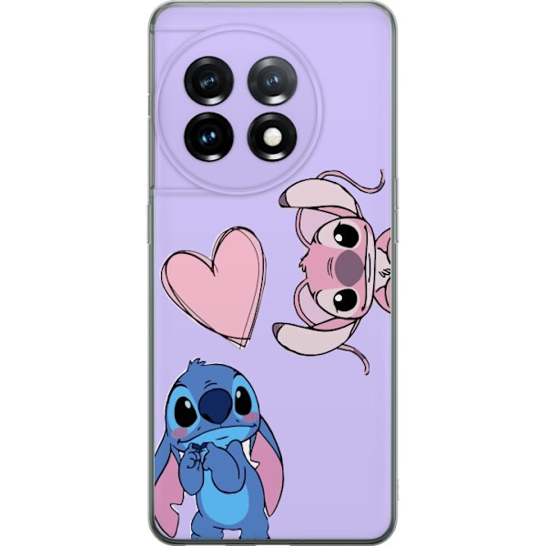 OnePlus 11 Gennemsigtig cover Stitch Mode