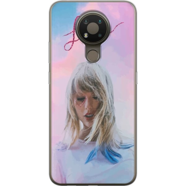 Nokia 3.4 Gjennomsiktig deksel Taylor Swift - Lover