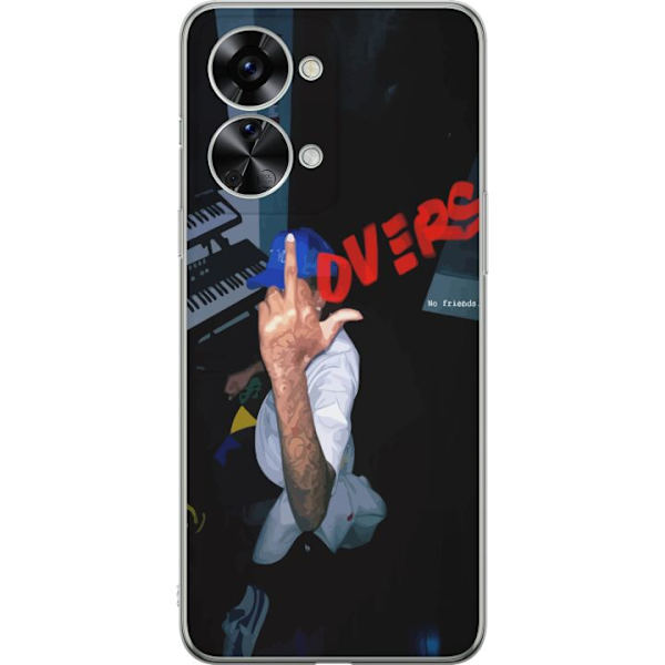 OnePlus Nord 2T Genomskinligt Skal Lovers Mystical Romance Kärlek Mystik Design Romantiskt Motiv Populärt Grafiskt Mönster Fashion Stil