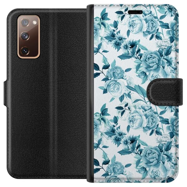 Kompatibelt Plånboksfodral till Samsung Galaxy S20 FE Blommor