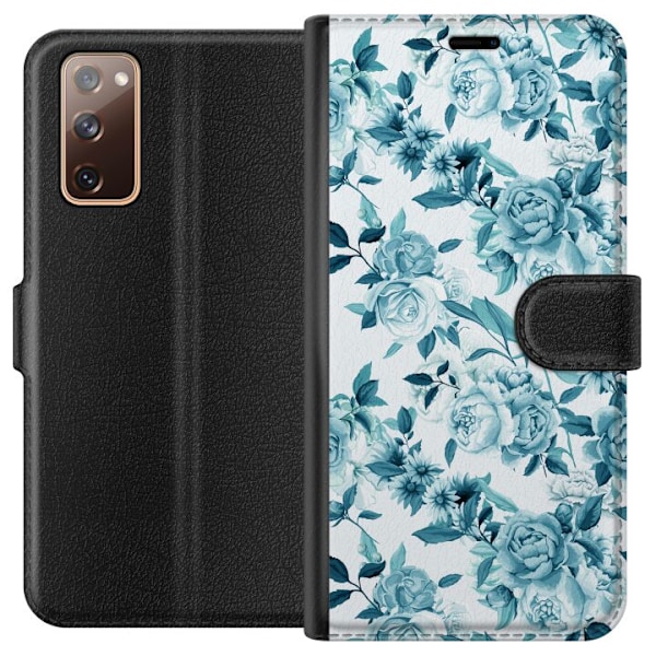 Samsung Galaxy S20 FE Tegnebogsetui Blomster