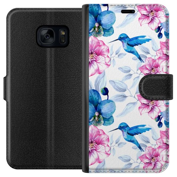 Samsung Galaxy S7 Tegnebogsetui Kolibri