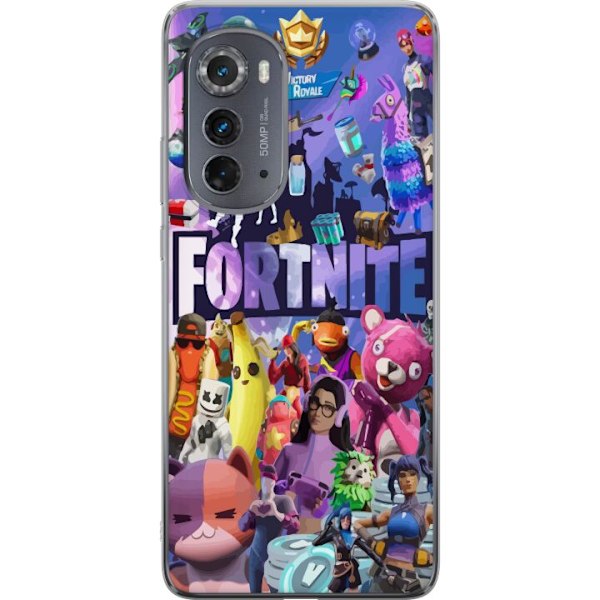 Motorola Edge (2022) Läpinäkyvä kuori Fortnite Skins Emotes
