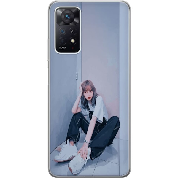Xiaomi Redmi Note 11 Pro Gennemsigtig cover Lisa from Blackpin