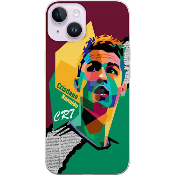 Apple iPhone 15 Plus Läpinäkyvä kuori Ronaldo