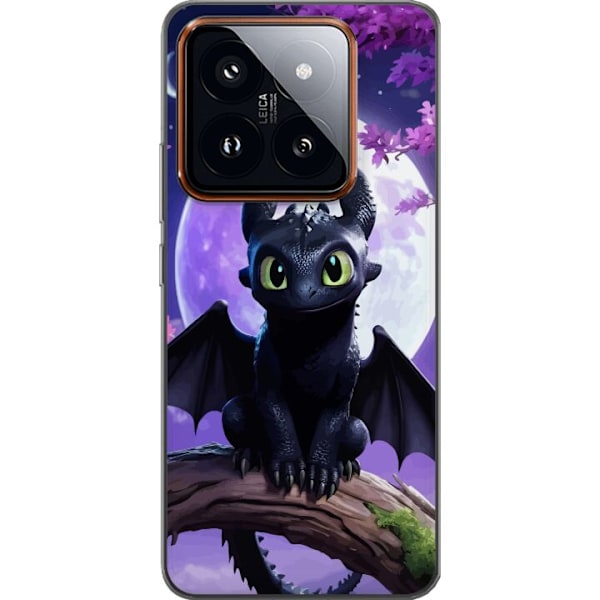 Xiaomi 14 Pro Genomskinligt Skal Draktränaren How to Train Your Dragon