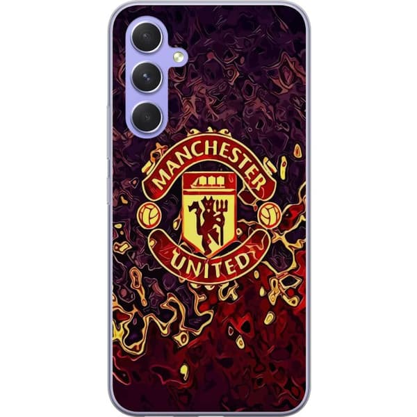 Kompatibelt Mobildeksel til Samsung Galaxy A54 Manchester United