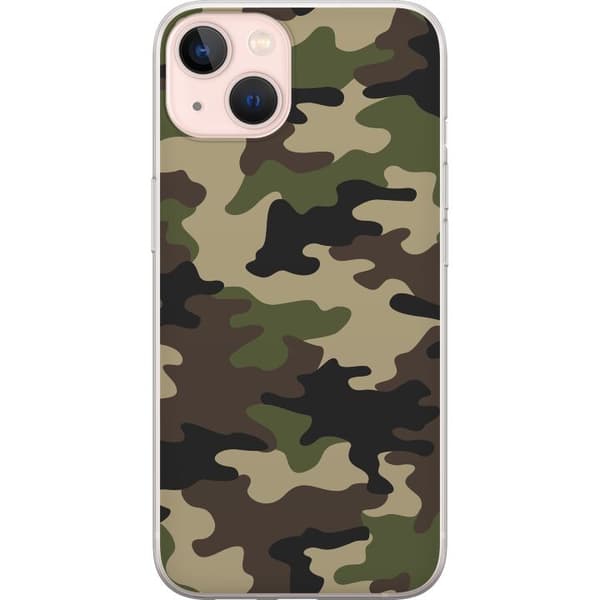 Kompatibel Mobilcover til Apple iPhone 13 Skov camo