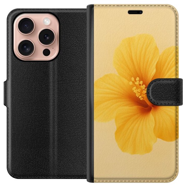Apple iPhone 16 Pro Lompakkokotelo Lemon Zing