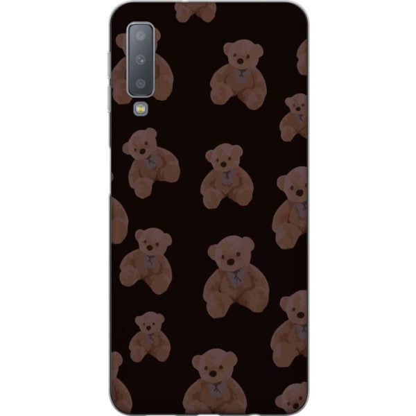 Samsung Galaxy A7 (2018) Gennemsigtig cover En bjørn flere bj