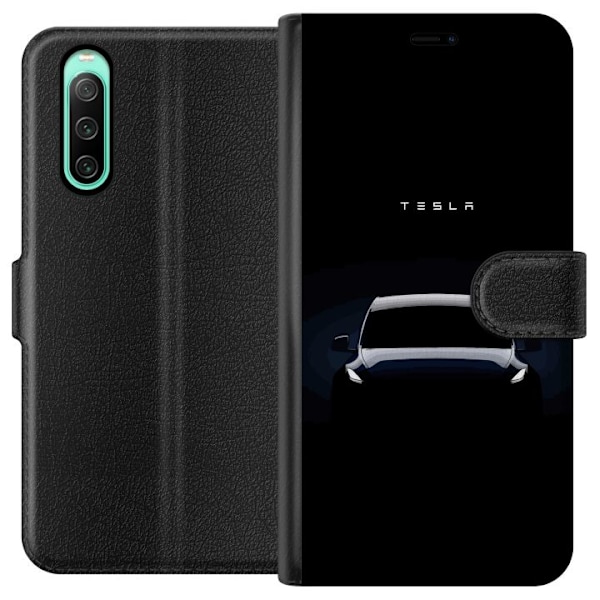 Sony Xperia 10 IV Plånboksfodral Tesla