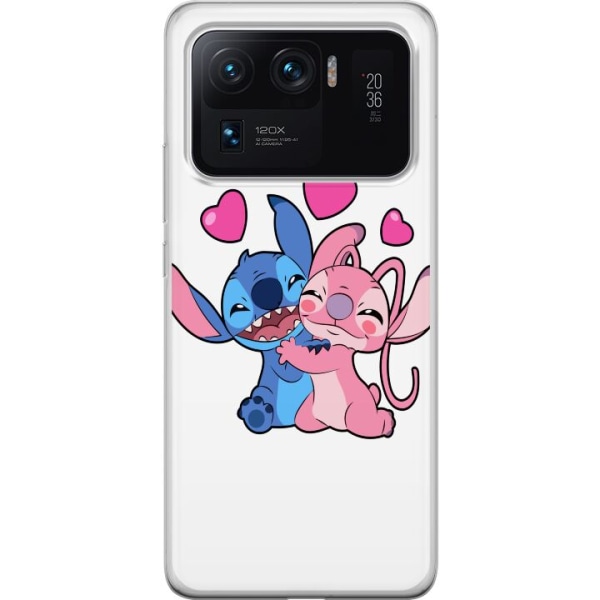 Xiaomi Mi 11 Ultra Läpinäkyvä kuori Lilo & Stitch