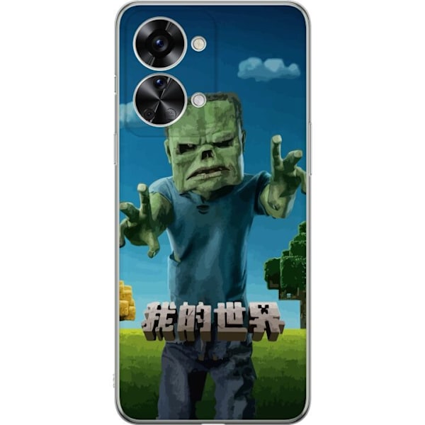 OnePlus Nord 2T Läpinäkyvä kuori A Minecraft Movie