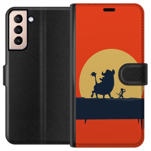 Kompatibelt Plånboksfodral till Samsung Galaxy S21 Hakuna Matata