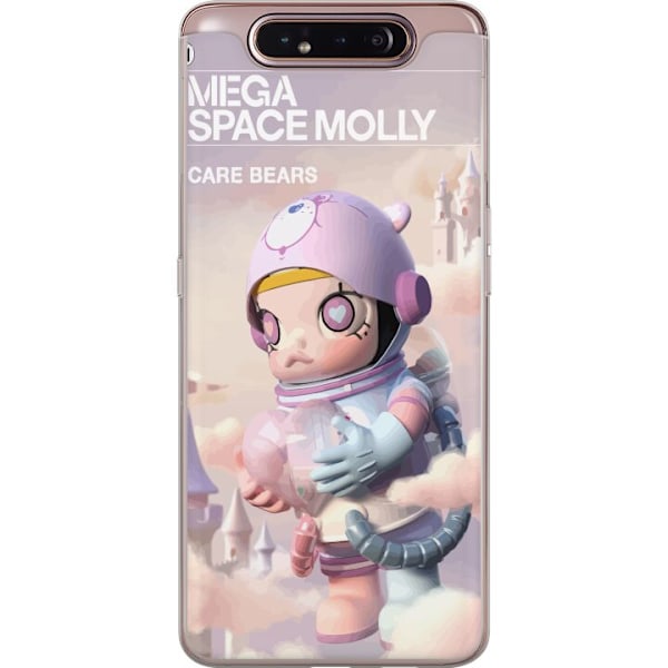 Samsung Galaxy A80 Gennemsigtig cover Mega Space Molly Care Be