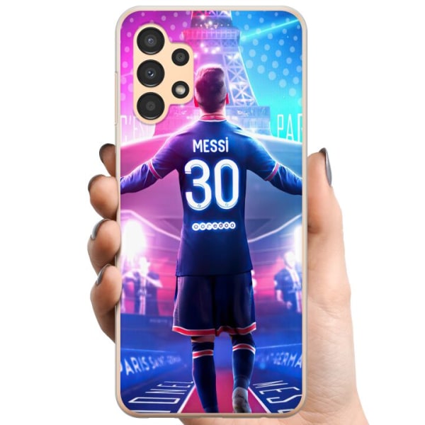 Samsung Galaxy A13 TPU Matkapuhelimen kuori Lionel Messi