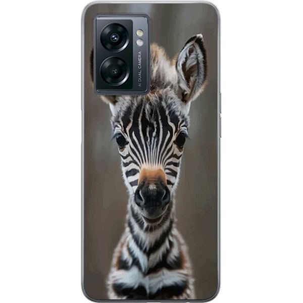 OnePlus Nord N300 Genomskinligt Skal Giraff Djurmotiv Afrika Natur Grafiskt Motiv Savann Vilda Djur Populär Väggkonst Exotiskt Tema