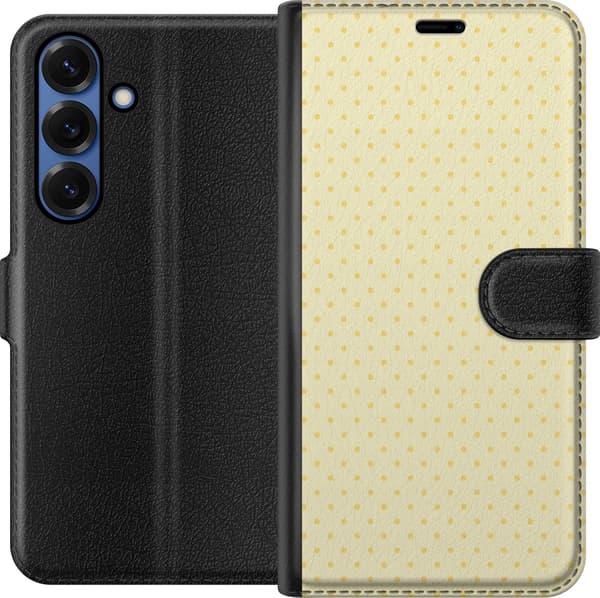 Kompatibelt Lommeboketui til Samsung Galaxy S26+ Gule solflekker gul