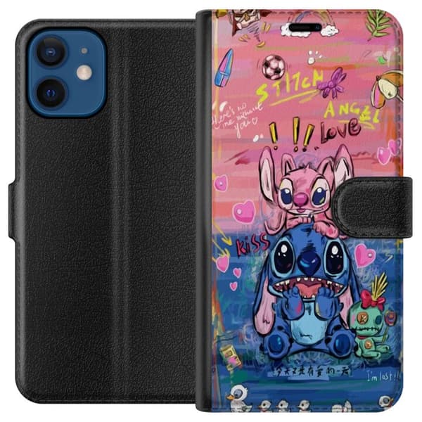 Yhteensopiva Lompakkokotelo Apple iPhone 12 Stitch taide