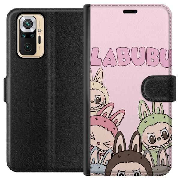 Xiaomi Redmi Note 10 Pro Lompakkokotelo Labubu Pop Mart Hahmot Keräilykohteet Suosittu Hahmosarja Suunnittelu Pop Mart Leikkikalutaide Aihe