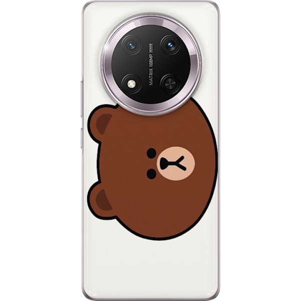 Honor Magic7 Lite Genomskinligt Skal line friends brown