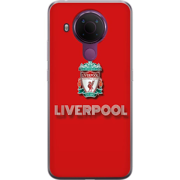 Nokia 5.4 Läpinäkyvä kuori Liverpool