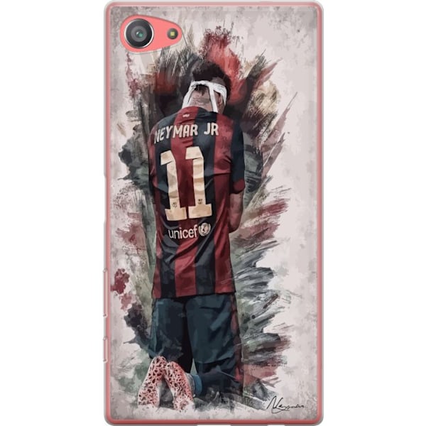 Sony Xperia Z5 Compact Läpinäkyvä kuori Neymar