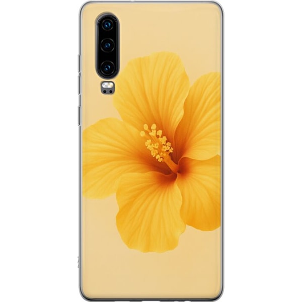 Huawei P30 Läpinäkyvä kuori Lemon Zing