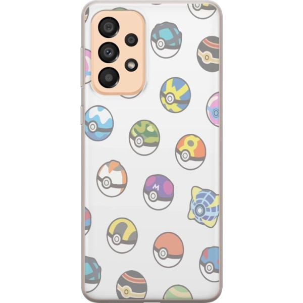 Samsung Galaxy A33 5G Gjennomsiktig deksel Pokemon