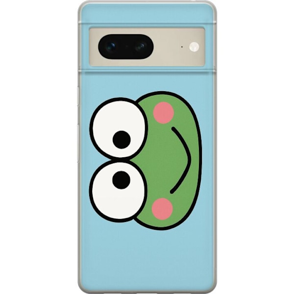Google Pixel 7 Genomskinligt Skal Keroppi Smile