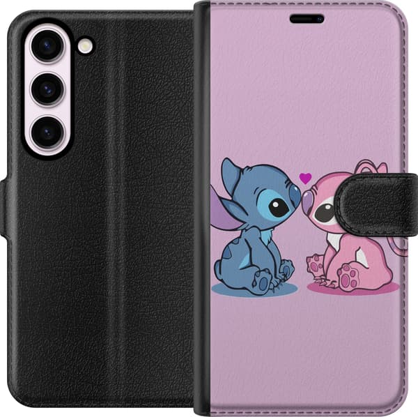 Kompatibelt Plånboksfodral till Samsung Galaxy S23 Stitch-Kärlek