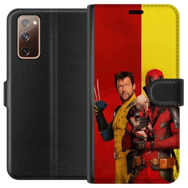 Kompatibelt Plånboksfodral till Samsung Galaxy S20 FE Deadpool & Wolverine