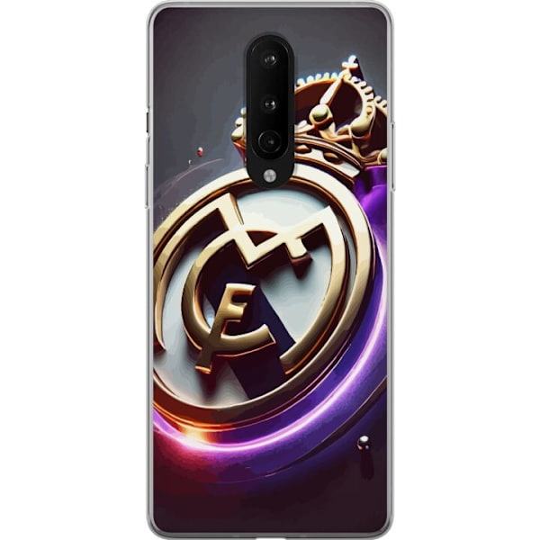 OnePlus 8 Gennemsigtig cover Real Madrid CF