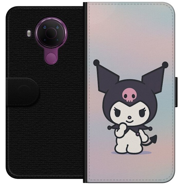 Nokia 5.4 Plånboksfodral Kawaii Sanrio Kuromi