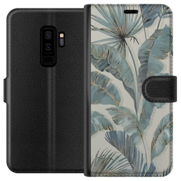 Kompatibelt Lommeboketui til Samsung Galaxy S9+ Blomster