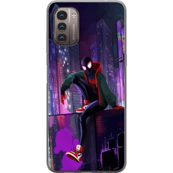 Nokia G21 Gennemsigtig cover Fortnite - Spider-Man