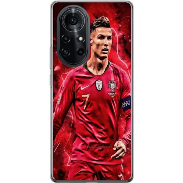 Huawei nova 8 Pro Genomskinligt Skal Ronaldo Skills – CR7 Design för Äkta Supporters