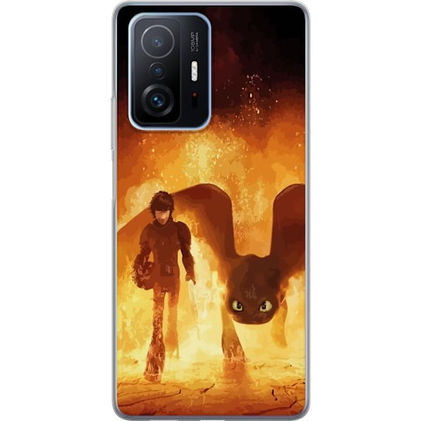 Xiaomi 11T Genomskinligt Skal Draktränaren