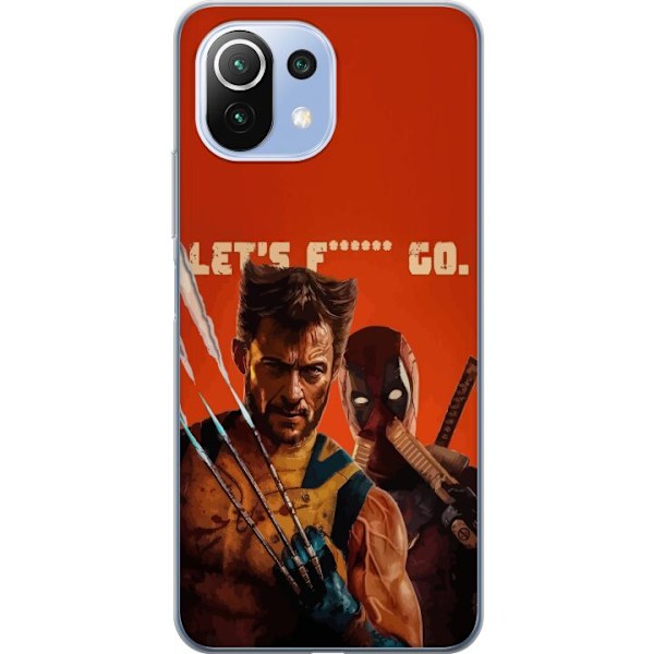 Xiaomi 11 Lite 5G NE Gjennomsiktig deksel Deadpool & Wolverine