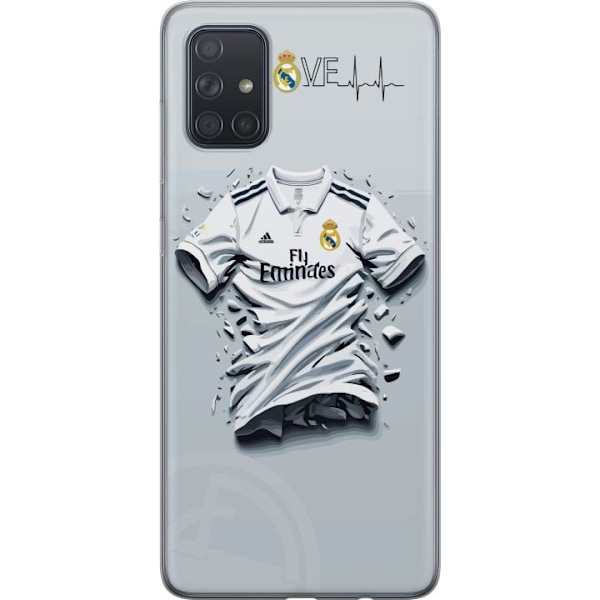 Samsung Galaxy A71 Gennemsigtig cover Real Madrid