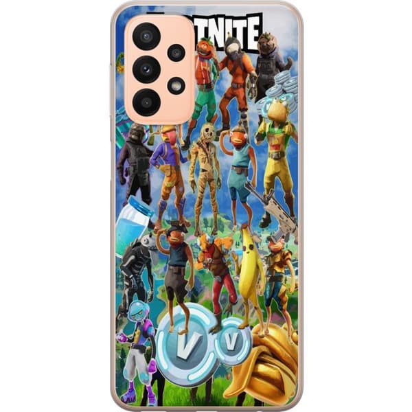 Kompatibelt Mobildeksel til Samsung Galaxy A23 Fortnite