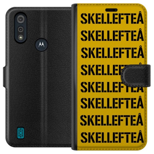 Motorola Moto E6i Tegnebogsetui Skellefteå SM GOUD