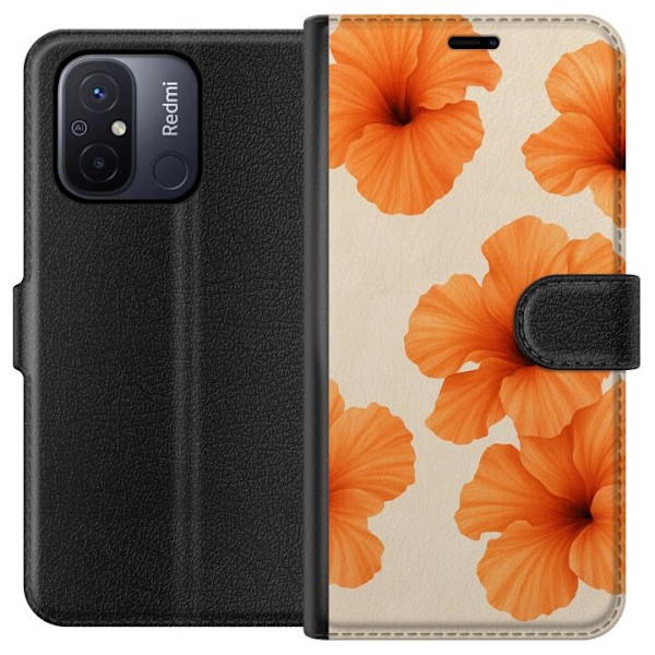 Xiaomi Redmi 12C Plånboksfodral Papaya Punch