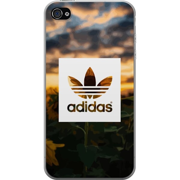 Apple iPhone 4s Läpinäkyvä kuori Adidas