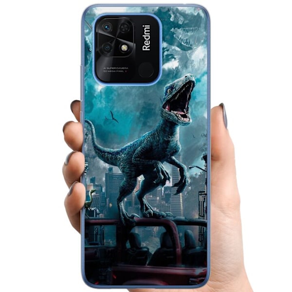 Xiaomi Redmi 10C TPU Mobilskal Jurassic World Dominion