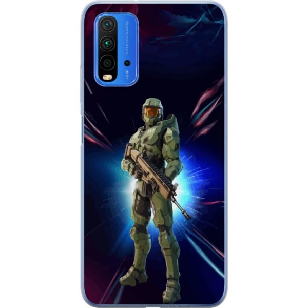 Xiaomi Redmi Note 9 4G Läpinäkyvä kuori Fortnite - Master C